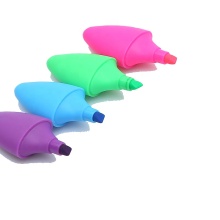 6PCS/Set Leaf Mini Marker Pens Highlighters