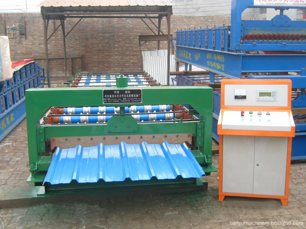 roof and wall panel roll forming machine