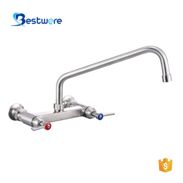 Wall Mounted Kitchen Sink Mixer Tap