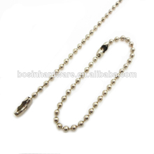 Promotional Top Sale Quality Metal Supply Nickel Plated Ball Chains