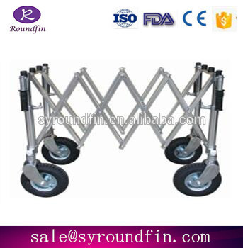 D413 aluminium funeral casket cart