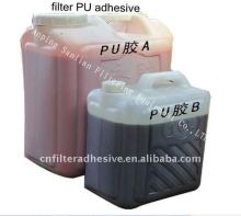 two component polyurethane adhesive for filter