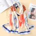 Foulard en soie imitation sun block serviette de plage