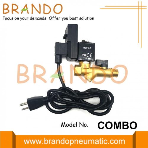 Combo Jorc Type 5523/2523 Αυτόματη βαλβίδα αποστράγγισης συμπυκνωμάτων