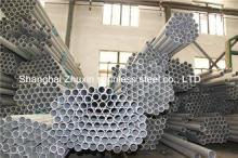 Seamless 321 Hairline Polished Stainless Steel Tube mirror