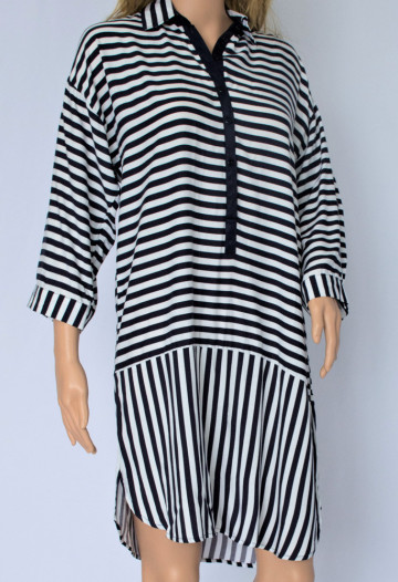 Long Sleeve Striped Dress