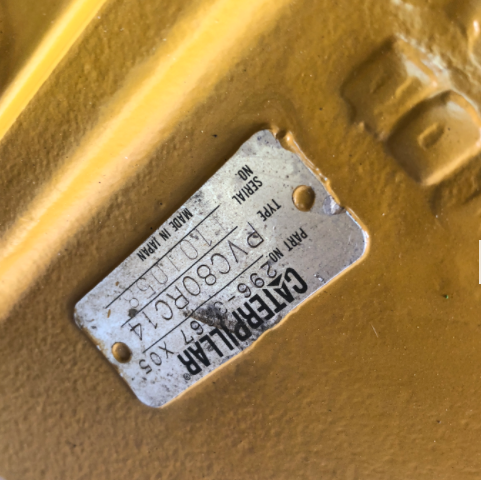 Cat307d 308d Main Pump 296 3867 Cat307d 308d Main Pump 296 3867