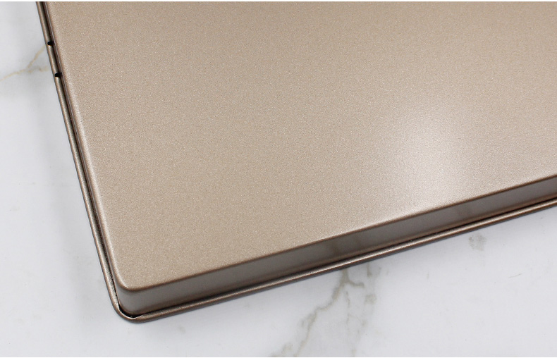 Molde para pasteles cuadrado de acero al carbono de 11 pulgadas (23) 11 inch carbon steel square cake pan (23)
