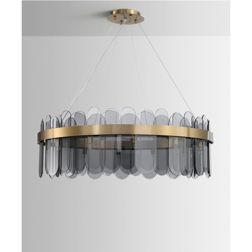 LEDER Glass Modern Unique Chandelier