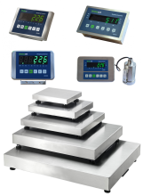 large platform weighing scales