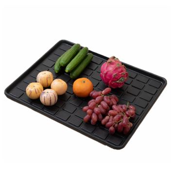 Multi-Purpose TPE Plastic Tray - Rubber Boot Tray & Plant Trays for Gardens