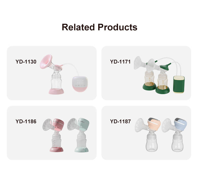 Penjagaan Ibu USB Bilateral Memakai Wireless 180ml Electric Portable Breast Pump Percuma Untuk Moms Pertama Masa