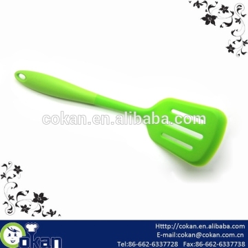 Silicone Cooking Turner,Silicone Kitchen Turner with Plastic Handle CK-SB143