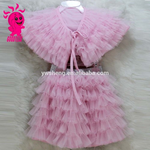 Kids fashion priness girls party dress design girls chiffon dresses