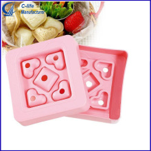 DIY cake baking tools Plastic Sandwich Cut Mold Sweet Handmake Sandwich DIY Tools