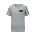 Оптовая индивидуальная мужская меризованная хлопковая футболка