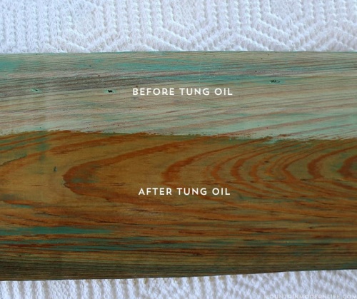 Natural Menards Tung Oil ως στεγανοποιητή Home Depot