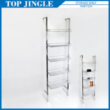 5 Tier Modern Metal Wall Leaning Shelf
