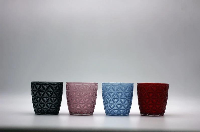 Т-літавы шкляны трымальнік свечкі