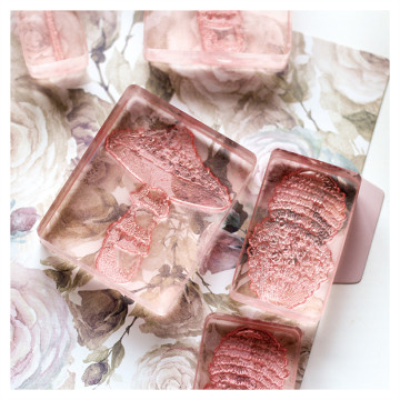 Custom Acrylic Stamps for Wedding Scrapbooking