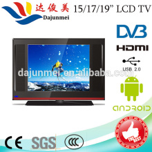 Small size solar led tv 2017/cheap led tv kit skd