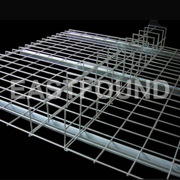 Freestanding Wire Mesh Divider/rack divider for warehouse storage
