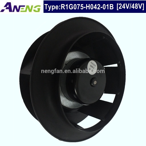 0-10V/PWM Control integrated plastic centrifugal fan 48v dc