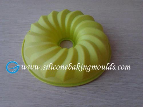 Grote buis Ring aangepaste Silicone producten Savarin Gogo_umasan buis Silicone Cake Mould