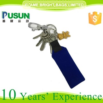 Promotional Waterproof Customized Neoprene Key Chains