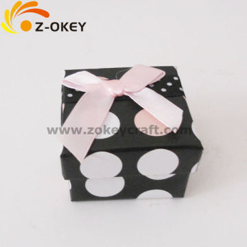 Chocolate gift box with ribbon bow