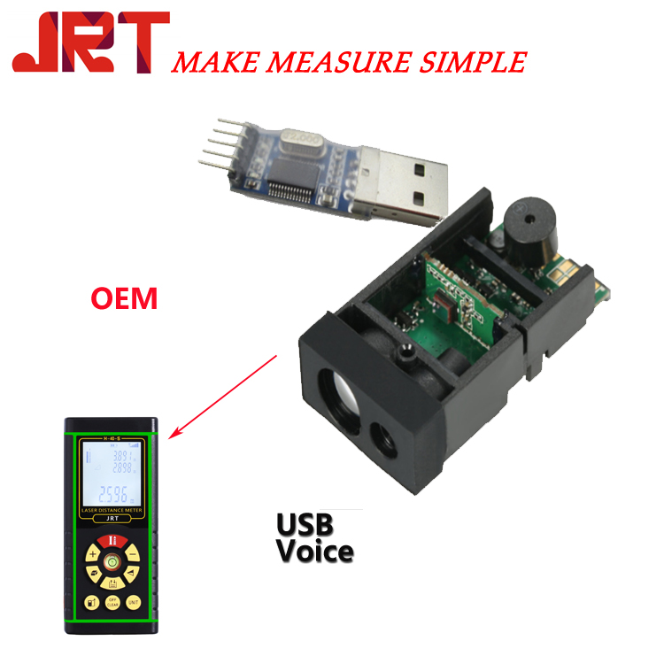 USB'li lazer mesafe sensörü