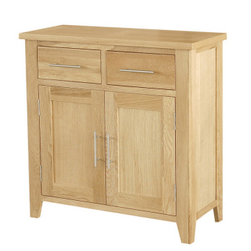 Solid Oak Wooden Small Sideboard/Wooden Sideboard