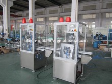 Automatic neck deflashing machine for plastic machine