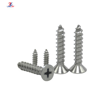 Stainless Steel Countersunk Self-Tapping Flat Head Screws