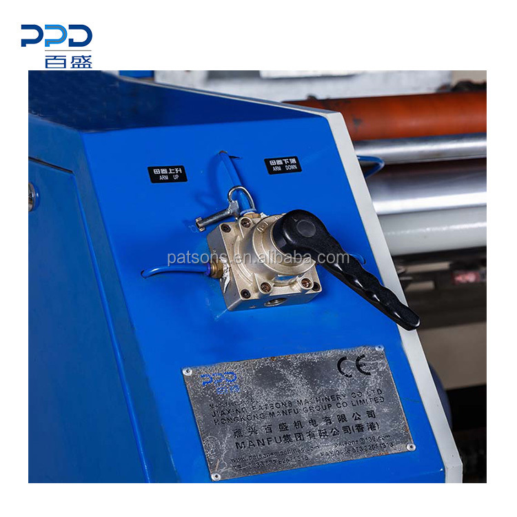 Factory price auto cutting rewinder machine pre-stretch film rewnding machine