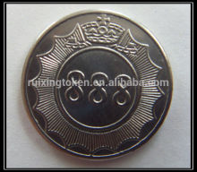 2014 Guangzhou hot sell cheap token/game token