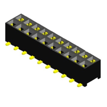 2,0 mm vrouwelijke kop SMT zij-inzet H4.9