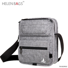2017 Small Messager bag with grey color for men business