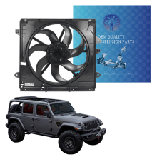 68211602ABD Radiator Cooling Fan Assembly for Jeep Wrangler