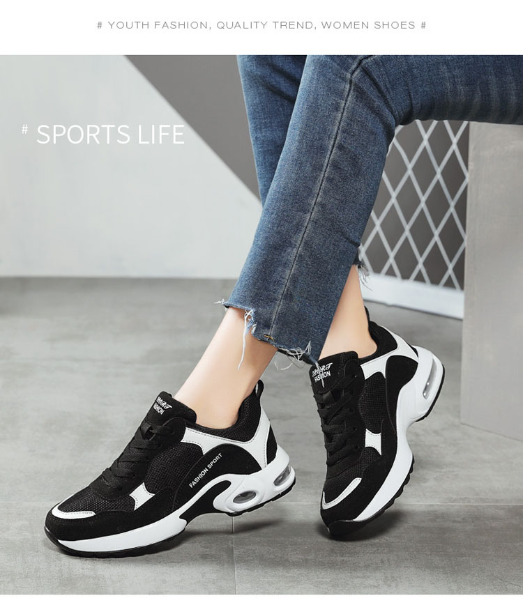 2021Autumn New Mesh Women  Shoes Korean Casual Fashion Sneakers Trend All-match Student Lace-up Shoes for Female