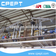Top closed loading arms for petrochemical industry