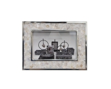 Natural River shell Mirror Frame Picture Frames