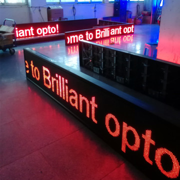 Single Red Message LED Electronic Text Display