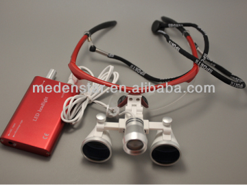 2.5X / 3.5X Magnifying Loupes / Dental Glasses with LED headlight YYJD01