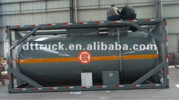 20feet HCL ISO tank container & 20000L Hydrochloric acid tank