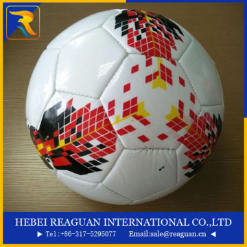 size 5 custom PU seamless laminated soccer balls