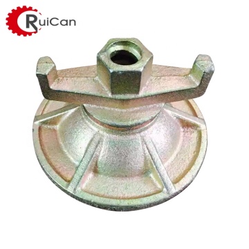 Formwork Tie Rod Swivel Wing Nut Plate