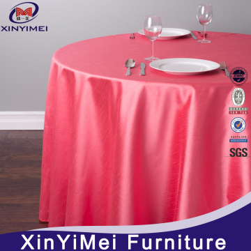 Banquet used Polyester Wedding Table Cloth