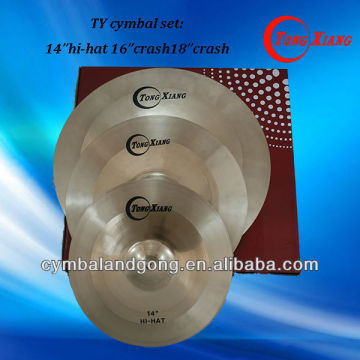 B20 cymbal with fast response cymbal from China cymbal factory