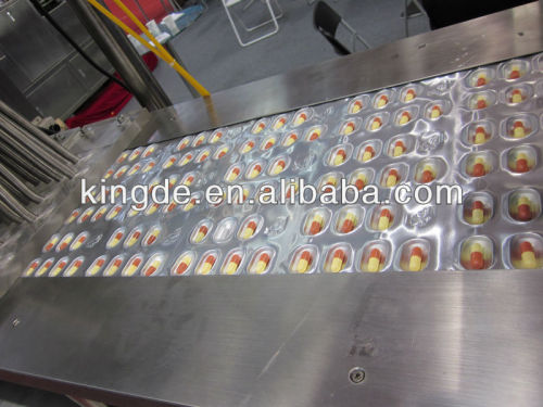 Al-plastic blister packing machine,blister package machine